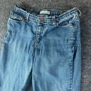 Levi's 512 Jeans Womens 12M Blue Denim‎ Cotton Perfectly Slimming Boot Cut Leg
